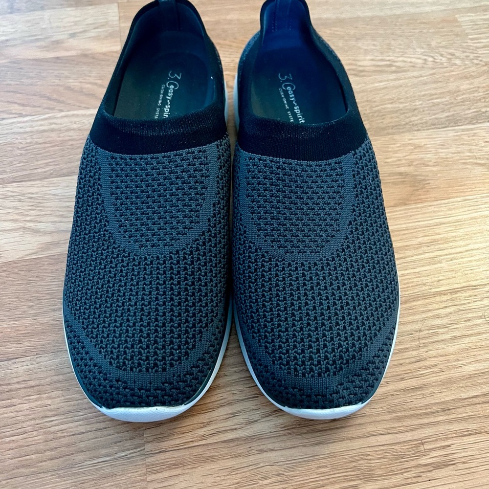 Easy Spirit Black Sneakers Slip-On Comfort